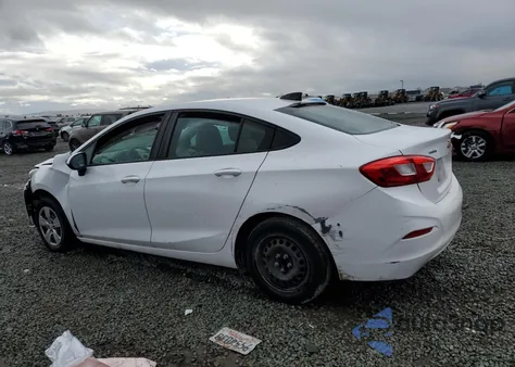 2017 Chevrolet Cruze Ls from USA, damaged, VIN 1G1BC5SM2H7170465